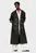 Женский черный тренч OVERSIZED COTTON