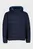 Чоловіча темно-синя куртка SNAPS HOOD 3M THINSULAT