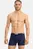 Мужские синие  плавки PUMA Swim Men Logo Swim Trunks