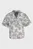 Жіноча біла лляна сорочка з візерунком FLORAL PRINT