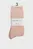 Жіночі рожеві шкарпетки CKJ WOMEN SLOUCH SOCK MONOGRAM TERRY
