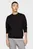 Чоловічий чорний світшот ESSENTIAL INTECHNO CREWNECK