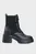 Женские черные ботильоны TJW MID HEEL BOOT MIX MEDIA