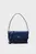 Женская синяя сумка с узором TH DISTINCT SHOULDER BAG MONO