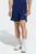 Мужские синие шорты WORKOUT ESSENTIALS BASE 3-STRIPES PIQUE 7inch
