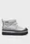 Женские серебристые дутики TJW NYLON FLATFORM BOOT WL