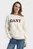 Женский белый свитшот GRAPHIC C-NECK