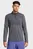 Мужская темно-серая спортивная кофта UA SEAMLESS STRIDE 1/4 ZIP