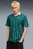 Мужское зеленое поло в полоску PUMA Class Relaxed Pinnacle Polo Men