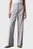 Женские светло-серые шерстяные брюки WOOL BLEND STRAIGHT LEG