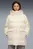 Жіночий білий пуховик Style Hooded Down Jacket Women