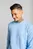 Мужской голубой свитшот Crewneck Regular