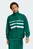 Мужская зеленая спортивная кофта с узором Monogram
