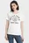 Женская белая футболка REG VARSITY HILFIGER