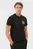 Мужская черная футболка TJM REG TOMMY CREST TEE