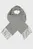 Женский серый шерстяной шарф ESSENTIAL