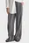 Женские темно-синие брюки в полоску REG WIDE LEG STRIPED