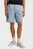 Мужские голубые джинсовые шорты straight fit