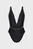 Жіночий чорний купальник CHAIN BELT CHEEKY
