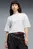 Жіноча світло-сіра футболка WARDROBE ESS Oversized Short Tee Women