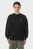 Мужской черный лонгслив Routs Oversized Longsleeve