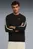 Мужской черный свитшот Essentials Elevated Crew Sweatshirt Men