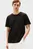 Мужская черная футболка ESSENTIAL REG FIT SOLID TEE