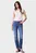 Женские синие джинсы MID RISE SLIM