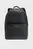 Мужской черный кожаный рюкзак Belmont Backpack