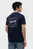 Мужская темно-синяя футболка REG SIGN FLAG SS TEE EXT