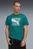 Чоловіча бірюзова футболка Graphic Tee Men
