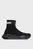 Мужские черные кроссовки TJM KNITTED MID CUT