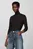 Женский черный гольф SLIM TENCEL ROLL NK LS