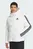 Чоловічий білий пуховик Essentials Climawarm 3-Stripes Puffer Hooded