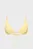 Женский желтый лиф от купальника CHAIN TRIANGLE BIKINI