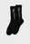 Женские черные носки (2 пары) essential logo socks set