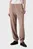 Женские коричневые спортивные брюки WASHED PUFF PRINT JOG PANT