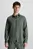 Чоловіча оливкова сорочка STRETCH POPLIN SLIM