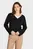Женский черный шерстяной кардиган DF WOOL BLEND