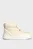 Женские бежевые дутики с узором CLEO 17 WARM
