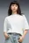 Женская белая футболка Graphic Bubble Oversized Tee Women