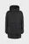 Чоловіча чорна парка LONG HOODED QUILT PUFFER MW