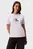 Женская белая футболка SS SEQUIN CK GRAPHIC TEE