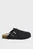 Женские черные замшевые клоги NAVARRO SLIPPERS