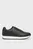 Женские черные кожаные кроссовки RUNNER LACE UP LTH
