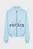 Чоловіче блакитне худі Varsity Zip H GOTS