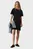 Жіноча чорна сукня TAILORED JERSEY SS SHIFT DRESS
