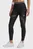 Женские темно-серые тайтсы HeatGear Mesh Legging-BLK