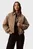 Женская бежевая куртка SHINE INSULATED BOMBER JACKET