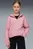 Детская розовая ветровка Fleece Lined Windbreaker Youth